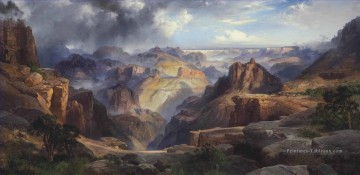le Grand Canyon du Colorado Thomas Moran Peinture à l'huile